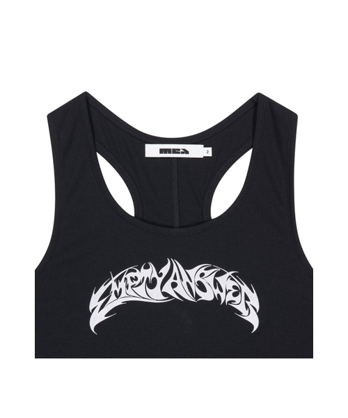 MEA（メア）の「EMPTY ANSWER TANK TOP [BLACK]（Tシャツ/カットソー・メンズ・ブラック・FREE）」の4枚目の写真