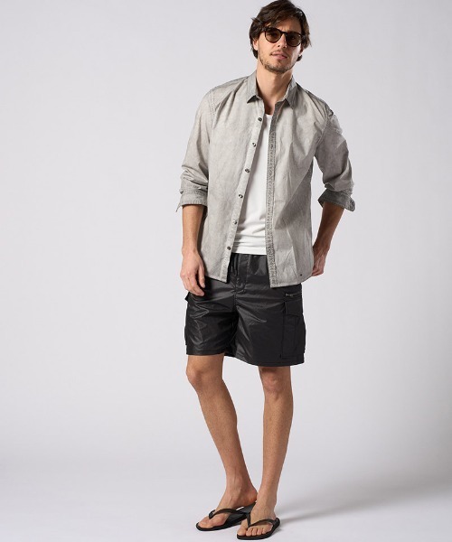wjk(ダヴルジェイケイ)の「mta599- cool tank top タンクトップ(7133 pe55i)(タンクトップ・メンズ・ブラック/チャコール/ホワイト・XL/L/M/S)」の4枚目の写真