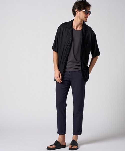 wjk(ダヴルジェイケイ)の「mta599- cool tank top タンクトップ(7133 pe55i)(タンクトップ・メンズ・ブラック/チャコール/ホワイト・XL/L/M/S)」の12枚目の写真
