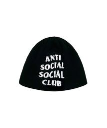 BASECREAM（ベースクリーム）の「ベースクリームxアンチソーシャルソーシャルクラブロゴビーニー ブラック（ニットキャップ/ビーニー）」
