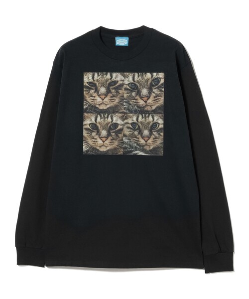 mmts（マミタス）の「【COLLABORATION】清水奈緒 / デコ 4パネル ロングTシャツ（Tシャツ/カットソー・レディース・ブラック/ホワイト・XL/L/M）」の2枚目の写真