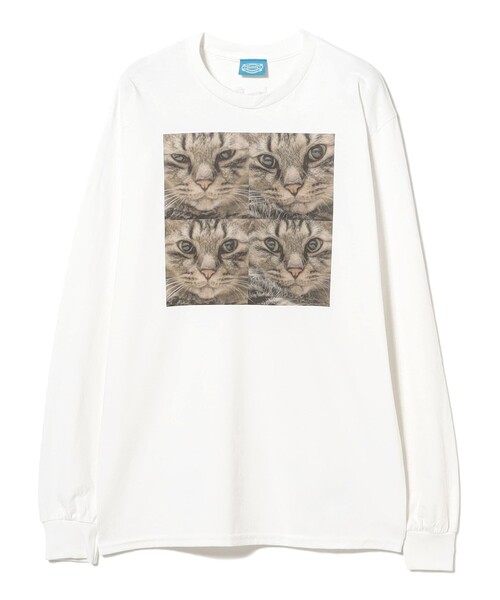 mmts（マミタス）の「【COLLABORATION】清水奈緒 / デコ 4パネル ロングTシャツ（Tシャツ/カットソー・レディース・ブラック/ホワイト・XL/L/M）」の11枚目の写真