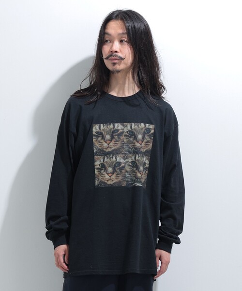 mmts（マミタス）の「【COLLABORATION】清水奈緒 / デコ 4パネル ロングTシャツ（Tシャツ/カットソー・レディース・ブラック/ホワイト・XL/L/M）」の22枚目の写真