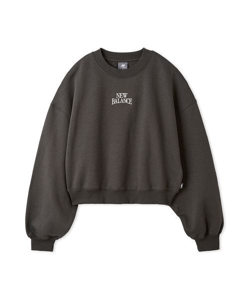 NEW BALANCE(ニューバランス)の「【New Balance for emmi】Track side フリースクルー(スウェット・レディース・チャコールグレー・S/M)」の16枚目の写真