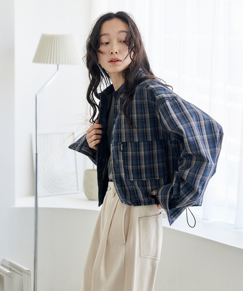 FREAK'S STORE（フリークスストア）の「Foxfire × FREAK'S STORE/フォックスファイヤー 別注 フィッシングポケット ロングスリーブシャツ（シャツ/ブラウス・レディース・グレー/グリーン/インディゴブルー/ベージュ/カモフラージュ・ﾌﾘ-）」の16枚目の写真