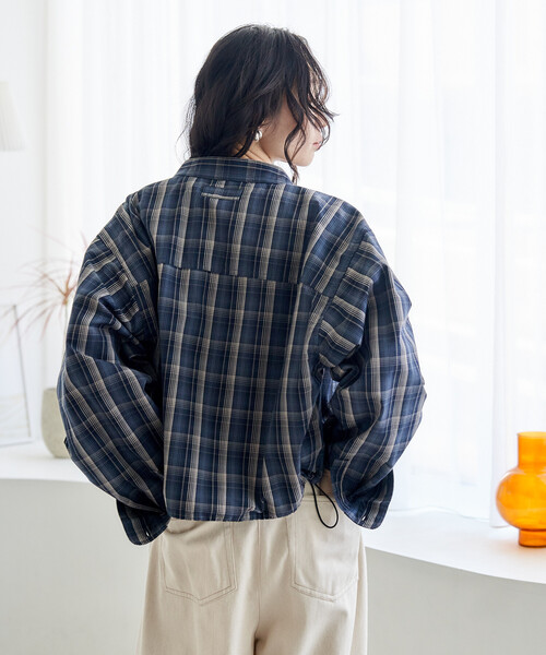 FREAK'S STORE（フリークスストア）の「Foxfire × FREAK'S STORE/フォックスファイヤー 別注 フィッシングポケット ロングスリーブシャツ（シャツ/ブラウス・レディース・グレー/グリーン/インディゴブルー/ベージュ/カモフラージュ・ﾌﾘ-）」の18枚目の写真