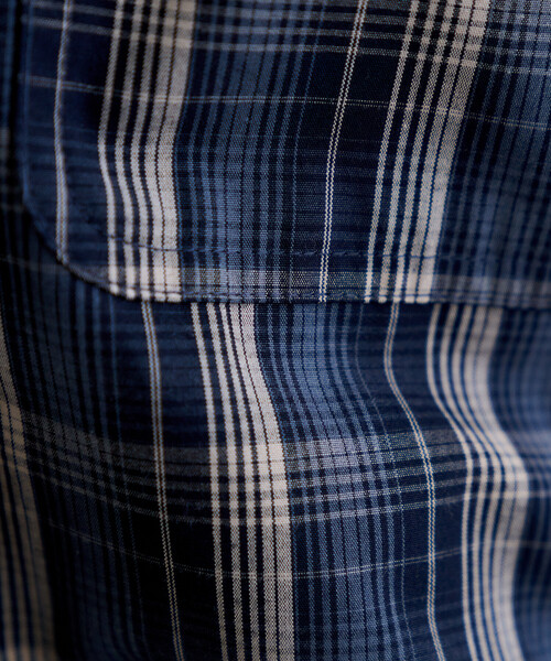 FREAK'S STORE（フリークスストア）の「Foxfire × FREAK'S STORE/フォックスファイヤー 別注 フィッシングポケット ロングスリーブシャツ（シャツ/ブラウス・レディース・グレー/グリーン/インディゴブルー/ベージュ/カモフラージュ・ﾌﾘ-）」の22枚目の写真