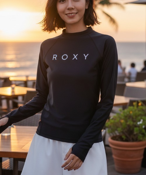 ROXY 上のみ セール】【ROXY/ロキシー】RASHIE L/S 水陸両用 ハイネック 長袖