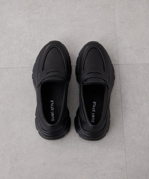 ear PAPILLONNER(イアパピヨネ)の「ボリュームローファー【SUM1 STYLE】(ローファー・レディース・ブラック/ホワイト・MEDIUM/LARGE/SMALL)」の16枚目の写真