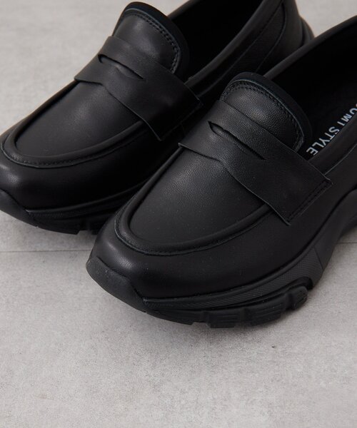 ear PAPILLONNER(イアパピヨネ)の「ボリュームローファー【SUM1 STYLE】(ローファー・レディース・ブラック/ホワイト・MEDIUM/LARGE/SMALL)」の11枚目の写真
