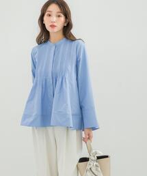 URBAN RESEARCH ROSSO WOMEN | フレアシルエットピンタックブラウス(シャツ/ブラウス)