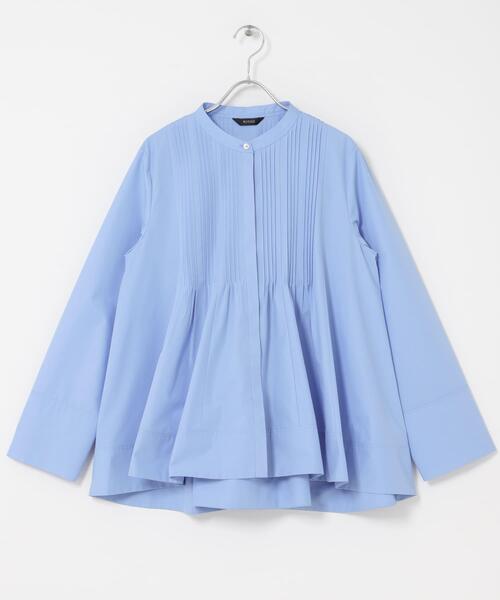 URBAN RESEARCH ROSSO WOMEN（アーバンリサーチ　ロッソ）の「フレアシルエットピンタックブラウス（シャツ/ブラウス・レディース・オフホワイト/ブルー・FREE）」の17枚目の写真