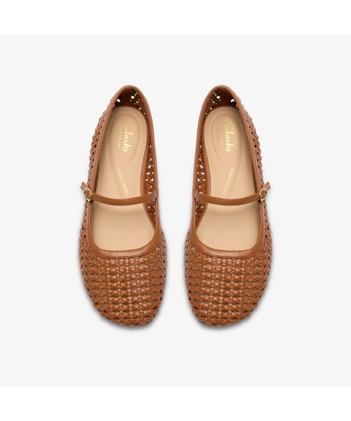 Clarks(クラークス)の「Livia Sky / リビアスカイ (タンウィーブ)(バレエシューズ・レディース・タン・UK5.5/UK4.5/UK3.5/UK3/UK4/UK6/UK5)」の13枚目の写真