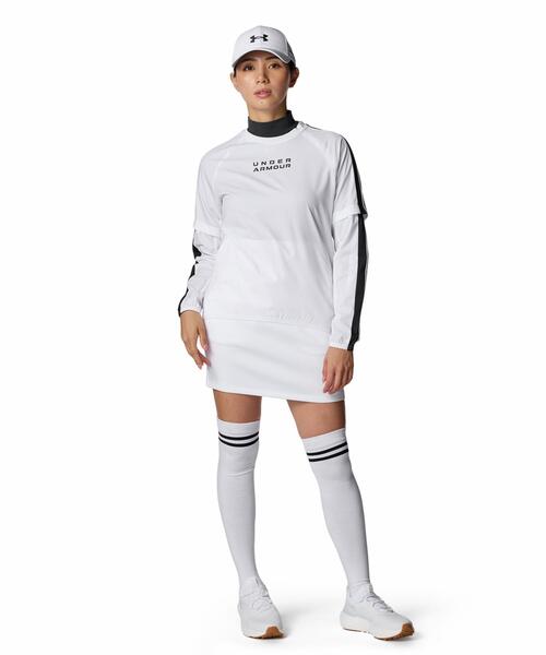 UNDER ARMOUR(アンダーアーマー)の「UAドライブ 2ウェイ プルオーバー ジャケット(ゴルフ/レディース)(Tシャツ/カットソー・レディース・ホワイト・M/S/L/XL)」の3枚目の写真