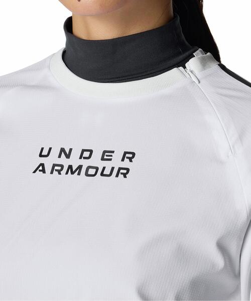 UNDER ARMOUR(アンダーアーマー)の「UAドライブ 2ウェイ プルオーバー ジャケット(ゴルフ/レディース)(Tシャツ/カットソー・レディース・ホワイト・M/S/L/XL)」の4枚目の写真