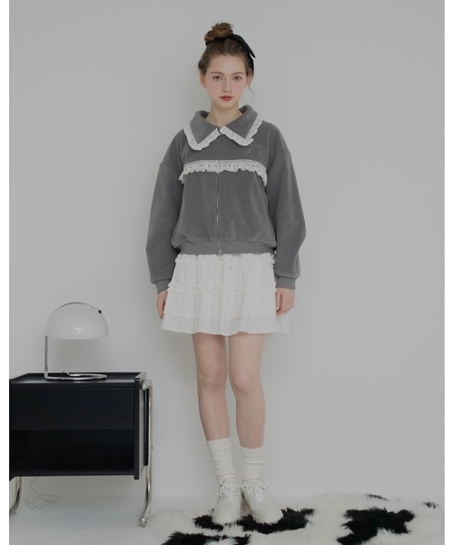 jumelle（ジュメロ）の「ドットリボンシュシュ（シュシュ・レディース・ブラック・FREE）」の5枚目の写真