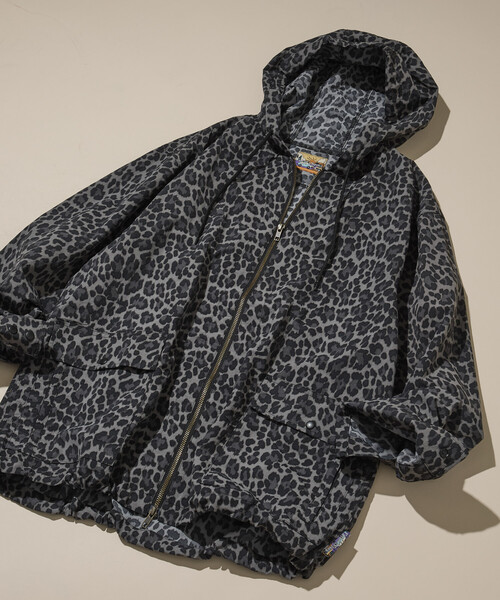 FREAK'S STORE(フリークスストア)の「リサイクルナイロン ジップアップ フードブルゾン(ナイロンジャケット・メンズ・その他13/その他15/その他16/レオパード/その他9・LARGE/MEDIUM)」の3枚目の写真