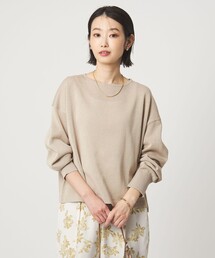 green label relaxing（グリーンレーベルリラクシング）の「シャーリー ワイド プルオーバー ニット ウォッシャブル（ニット/セーター）」