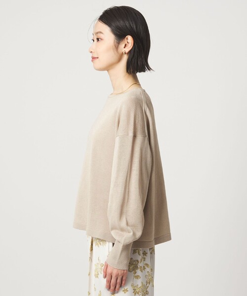 green label relaxing（グリーンレーベルリラクシング）の「シャーリー ワイド プルオーバー ニット ウォッシャブル（ニット/セーター・レディース・ライム/ベージュ/その他1/その他2・FREE）」の22枚目の写真