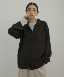 hellam（へラム）の「ポロニットカーディガン（カーディガン/ボレロ）」