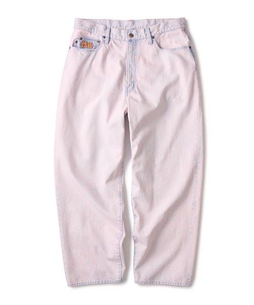 FTC（エフティーシー）の「EMB - OVERDYED（デニムパンツ・メンズ・ホワイト系その他/ピンク系その他・MEDIUM/X-LARGE/LARGE）」の2枚目の写真