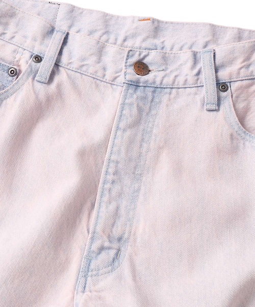 FTC（エフティーシー）の「EMB - OVERDYED（デニムパンツ・メンズ・ホワイト系その他/ピンク系その他・MEDIUM/X-LARGE/LARGE）」の9枚目の写真