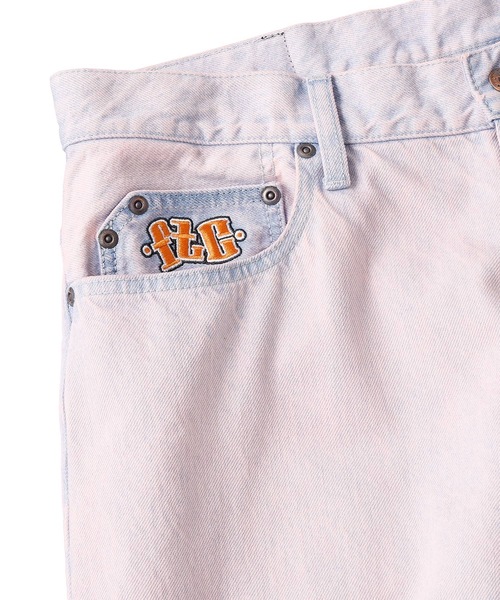FTC（エフティーシー）の「EMB - OVERDYED（デニムパンツ・メンズ・ホワイト系その他/ピンク系その他・MEDIUM/X-LARGE/LARGE）」の10枚目の写真