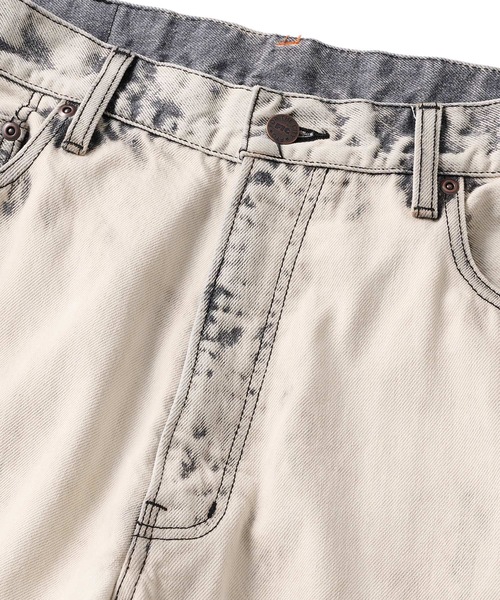 FTC（エフティーシー）の「EMB - OVERDYED（デニムパンツ・メンズ・ホワイト系その他/ピンク系その他・MEDIUM/X-LARGE/LARGE）」の4枚目の写真