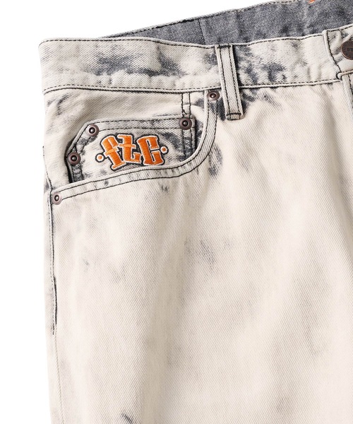 FTC（エフティーシー）の「EMB - OVERDYED（デニムパンツ・メンズ・ホワイト系その他/ピンク系その他・MEDIUM/X-LARGE/LARGE）」の5枚目の写真