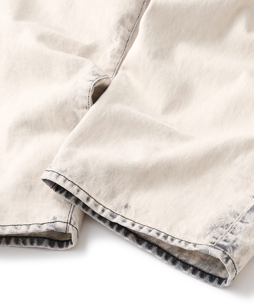 FTC（エフティーシー）の「EMB - OVERDYED（デニムパンツ・メンズ・ホワイト系その他/ピンク系その他・MEDIUM/X-LARGE/LARGE）」の6枚目の写真