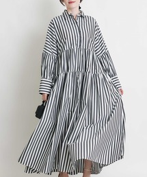 PICCIN | ストライプティアードワンピース(ワンピース)