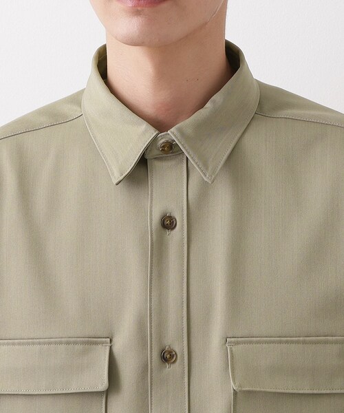 THE SHOP TK （ザ ショップ ティーケー ）の「FLEX LINE  カバーオール　ストレッチ/防シワ/マシンウォッシャブル/セットアップ可（シャツ/ブラウス・メンズ・ブラック/ベージュ・04/02/03）」の20枚目の写真