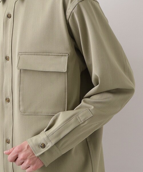 THE SHOP TK （ザ ショップ ティーケー ）の「FLEX LINE  カバーオール　ストレッチ/防シワ/マシンウォッシャブル/セットアップ可（シャツ/ブラウス・メンズ・ブラック/ベージュ・04/02/03）」の22枚目の写真