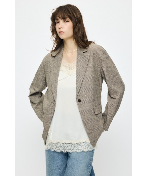 セール】【26年SS新作】【セットアップ対応】LINEN BLEND OVERSIZED セール】【26年SS新作】【セットアップ対応】LINEN BLEND OVERSIZED