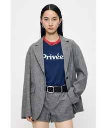 MOUSSY（マウジー）の「【26年SS新作】【セットアップ対応】LINEN BLEND OVERSIZED ジャケット（テーラードジャケット）」