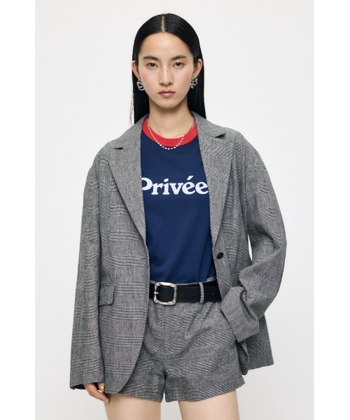 セール】【26年SS新作】【セットアップ対応】LINEN BLEND OVERSIZED
