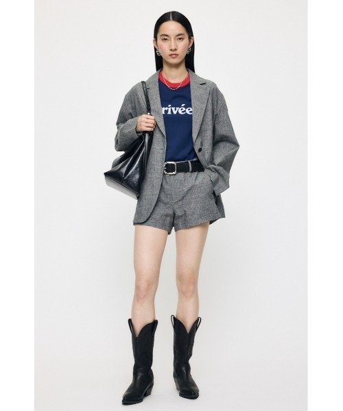 セール】【26年SS新作】【セットアップ対応】LINEN BLEND OVERSIZED セール】【26年SS新作】【セットアップ対応】LINEN BLEND OVERSIZED