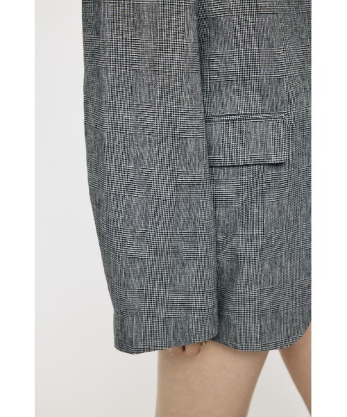 MOUSSY(マウジー)の「【26年SS新作】【セットアップ対応】LINEN BLEND OVERSIZED ジャケット(テーラードジャケット・レディース・ブラウン/グレー・FREE)」の17枚目の写真