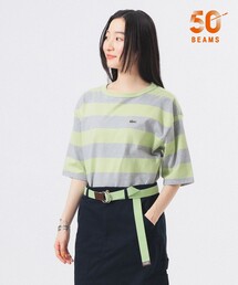 LACOSTE(���R�X�e)�́y�ʒ��zLACOSTE / �{�[�_�[ T�V���c(T�V���c/�J�b�g�\�[)