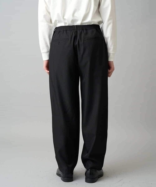 a.v.v（アーヴェヴェ）の「【イージーケア/洗濯機で洗える/毛玉になりにくい/ストレッチ】メランジツイルイージーバルーンパンツ（その他パンツ・メンズ・カーキ/ブラック/ベージュ・46/48）」の7枚目の写真