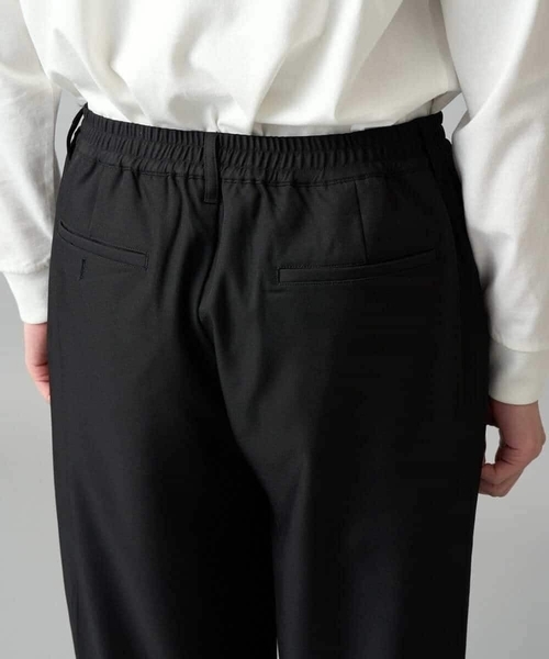 a.v.v（アーヴェヴェ）の「【イージーケア/洗濯機で洗える/毛玉になりにくい/ストレッチ】メランジツイルイージーバルーンパンツ（その他パンツ・メンズ・カーキ/ブラック/ベージュ・46/48）」の10枚目の写真