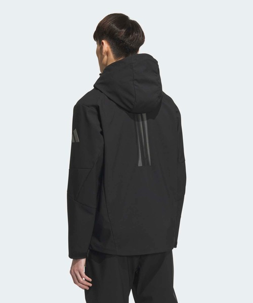 セール】プレミアム スポーツ 圧着加工フリースウーブン フード