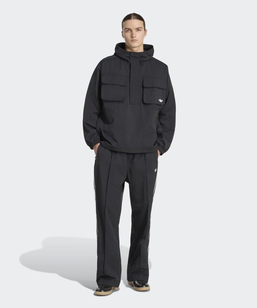 adidas（アディダス）の「adidas/アディダス ブリットコア トラックパンツ ラインパンツ スリーストライプス 2026年春夏（その他パンツ・メンズ・ブラック/グリーン・S/M/L/XL）」の7枚目の写真