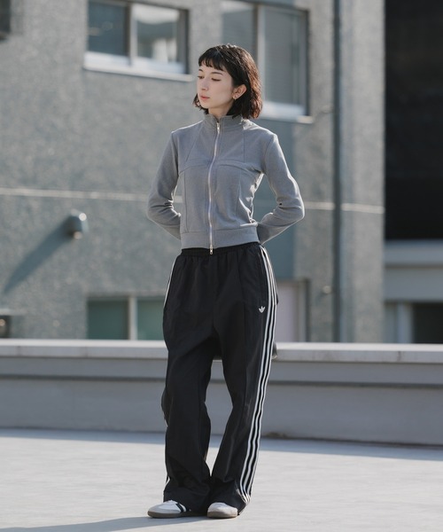 adidas（アディダス）の「adidas/アディダス ブリットコア トラックパンツ ラインパンツ スリーストライプス 2026年春夏（その他パンツ・メンズ・ブラック/グリーン・S/M/L/XL）」の19枚目の写真
