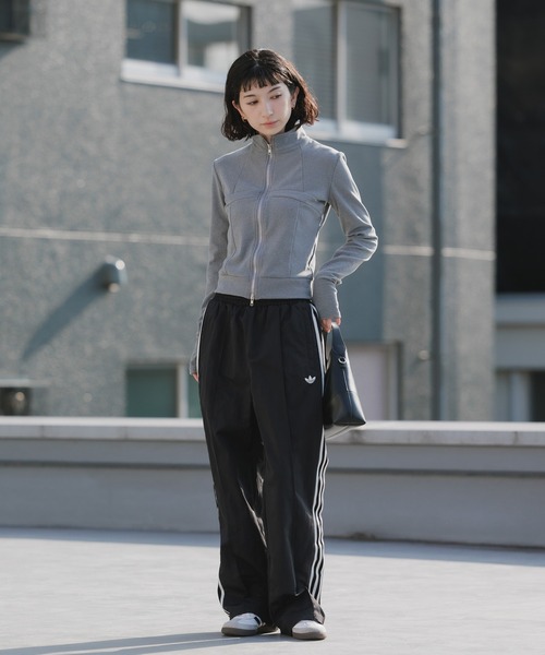 adidas（アディダス）の「adidas/アディダス ブリットコア トラックパンツ ラインパンツ スリーストライプス 2026年春夏（その他パンツ・メンズ・ブラック/グリーン・S/M/L/XL）」の20枚目の写真