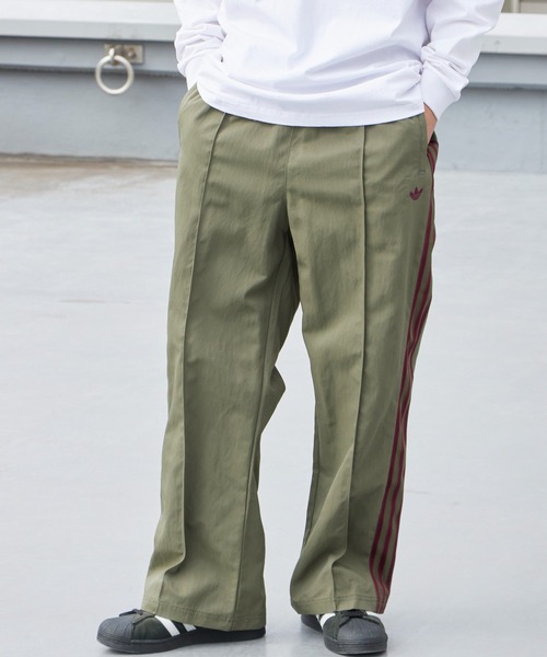 adidas（アディダス）の「adidas/アディダス ブリットコア トラックパンツ ラインパンツ スリーストライプス 2026年春夏（その他パンツ・メンズ・ブラック/グリーン・S/M/L/XL）」の11枚目の写真