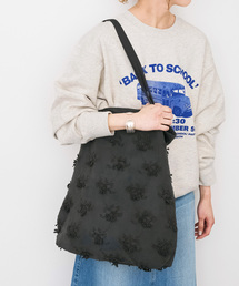 Spick & Span | crinkle crinkle crinkle 別注3D embroidery TOTE*(トートバッグ)