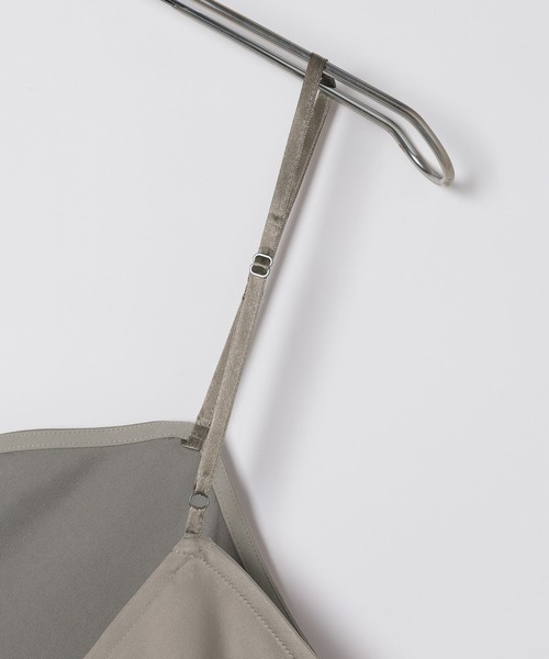 LEPSIM（レプシィム）の「ストレッチサテンキャミワンピース　652448（ワンピース・レディース・ブラウン/ブラック・FREE）」の15枚目の写真