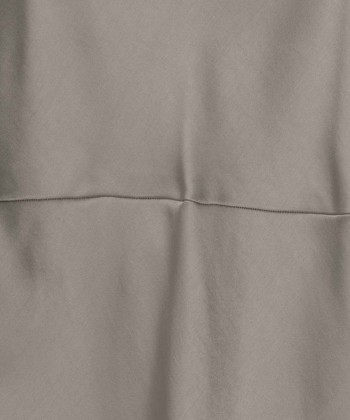 LEPSIM（レプシィム）の「ストレッチサテンキャミワンピース　652448（ワンピース・レディース・ブラウン/ブラック・FREE）」の17枚目の写真