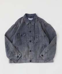 Anachronorm（アナクロノーム）の「ANACHRONORM / アナクロノーム FADED SULFUR DYED LINEN UTILITY JACKET（その他アウター）」